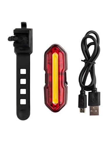 Baliza LED trasera y delantera USB...