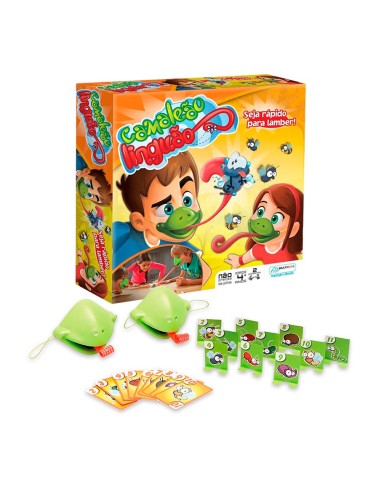 Juego Chameleon Linguão con 2...