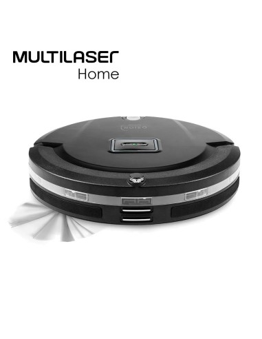 Aspiradora robot 3 en 2 con base MULTILASER Orion batería recargable (HO042)