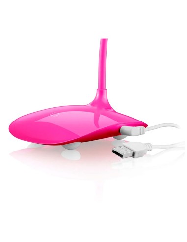 Lámpara LED USB MULTILASER Rosado...