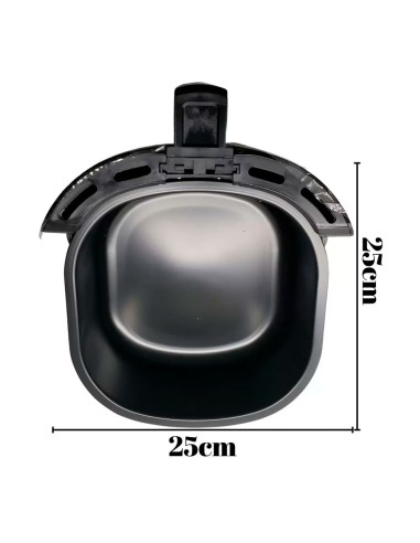 Freidora de aire eléctrica 4 Litros...