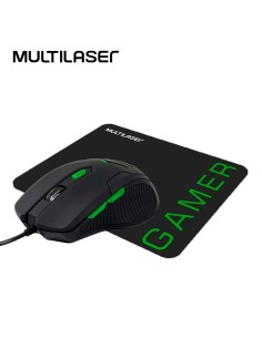 Mouse Gamer con mouse pad...