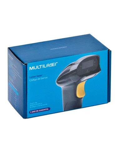 Lector de códigos de barras láser 1D...