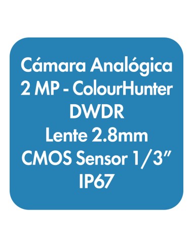 Cámara Analógica Bala fija...