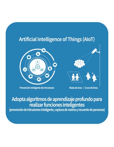 Cámara IP Torreta fija Smart IR de 5...