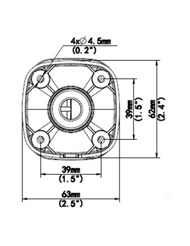 Cámara Analógica Bala fija IR HD de 2...