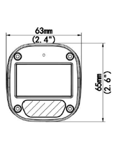 Cámara Analógica Bala fija IR HD de 2...