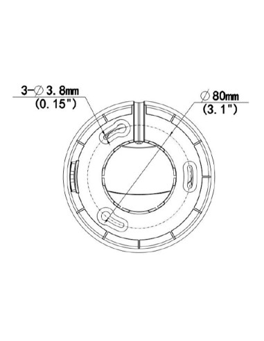Cámara Analógica Torreta fija IR HD...