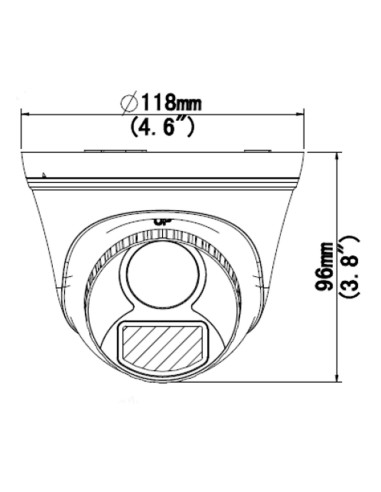 Cámara Analógica Torreta fija...