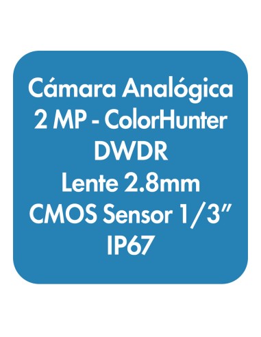 Cámara Analógica Torreta fija...