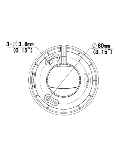 Cámara Analógica Torreta fija IR HD...
