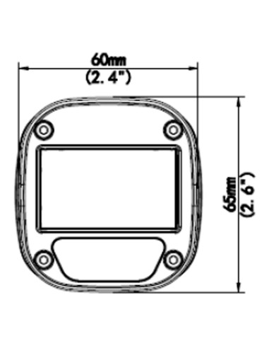 Cámara Analógica Bala fija IR HD de 5...