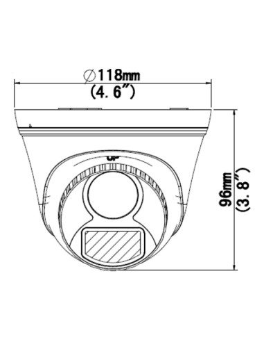 Cámara Analógica Torreta fija...