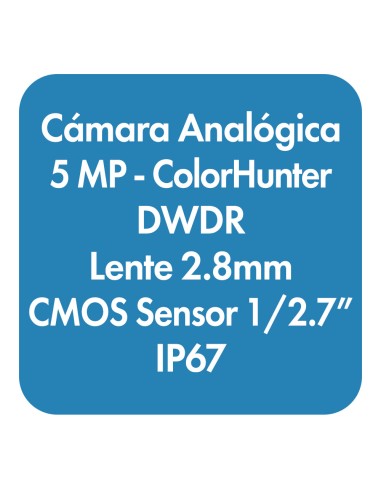 Cámara Analógica Torreta fija...
