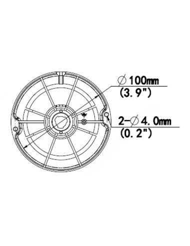 Cámara IP Domo fija Smart IR de 2 MP...