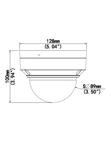 Cámara IP Domo fija Smart IR VF de 2...