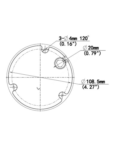 Cámara IP Domo fija Smart IR VF de 2...