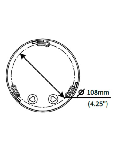 Cámara IP Domo fija Smart IR de 5 MP...