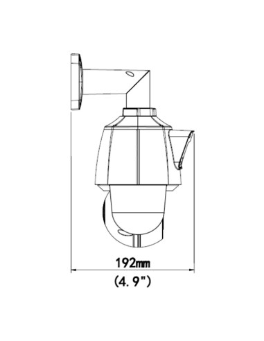 Cámara IP PTZ de doble lente Smart IR...