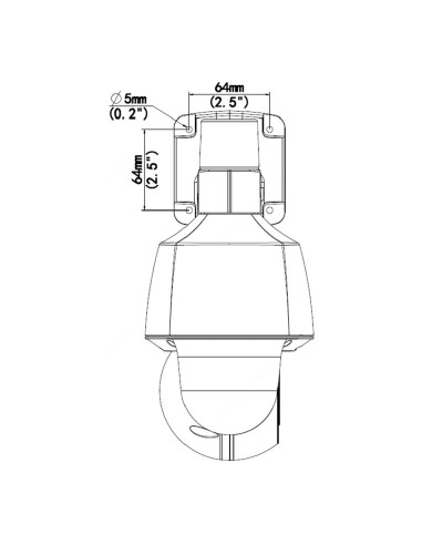 Cámara IP PTZ disuasión activa Smart...