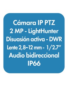 Cámara IP PTZ disuasión... 2