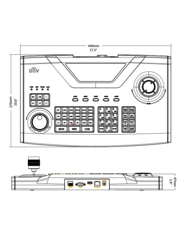 Control de joystick de cuatro...