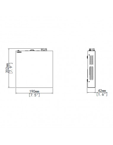 Grabador de vídeo digital híbrido XVR...
