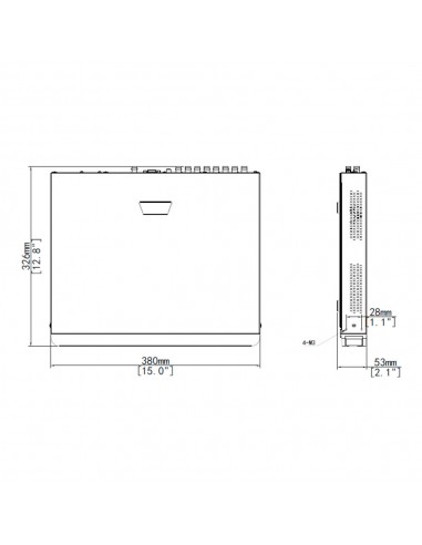 Grabador de vídeo digital híbrido XVR...
