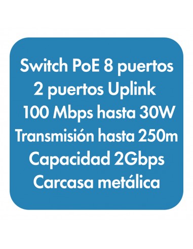 Conmutador de red Ethernet Switch...