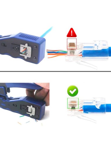 Conector RJ45 CAT5E EZ (RJ45-CAT5E-EZ)