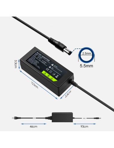 Adaptador de corriente 12V 3A (AP3A)