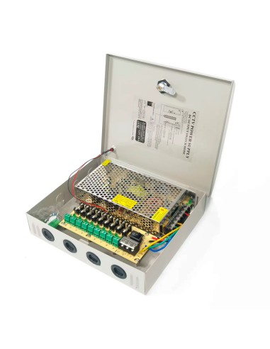 Fuente de alimentación 12V 10A 9CH...