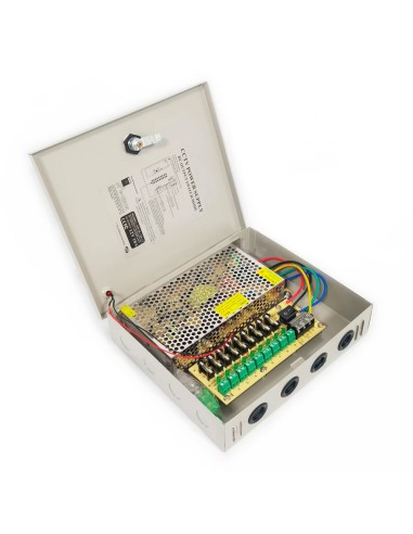 Fuente de alimentación 12V 10A 9CH...