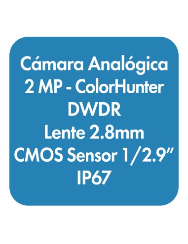 Cámara Analógica Bala fija...