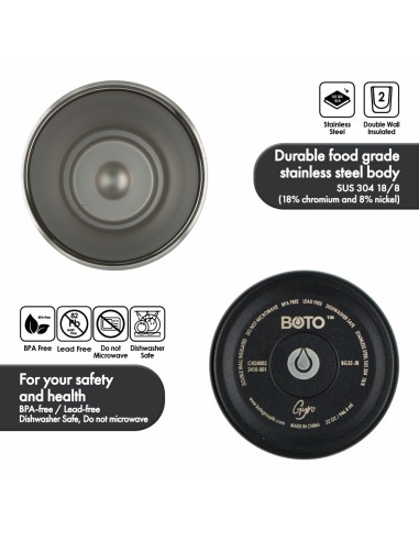 Vaso térmico BOTO Gyro con asa...