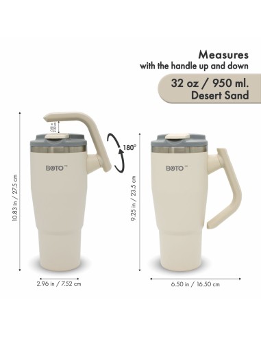 Vaso térmico BOTO Gyro con asa...