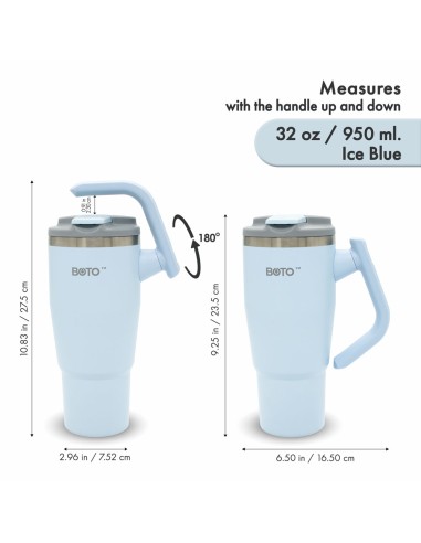 Vaso térmico BOTO Gyro con asa...