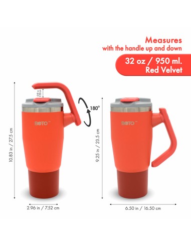 Vaso térmico BOTO Gyro con asa...