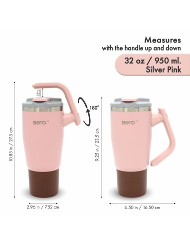 Vaso térmico BOTO Gyro con asa...