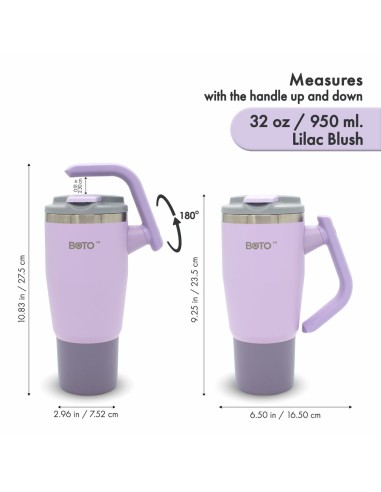 Vaso térmico BOTO Gyro con asa...