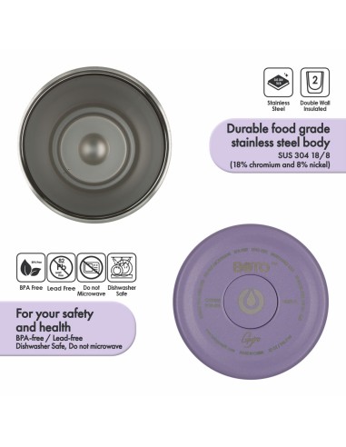 Vaso térmico BOTO Gyro con asa...