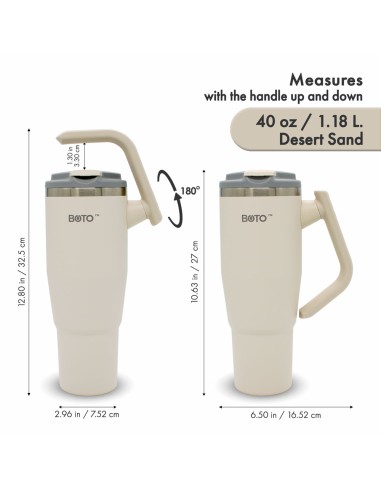 Vaso térmico BOTO Gyro con asa...