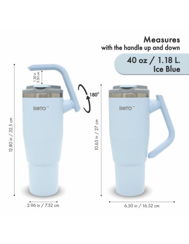 Vaso térmico BOTO Gyro con asa...