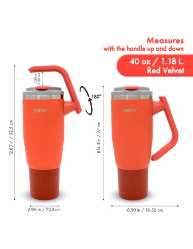 Vaso térmico BOTO Gyro con asa...