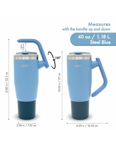 Vaso térmico BOTO Gyro con asa...