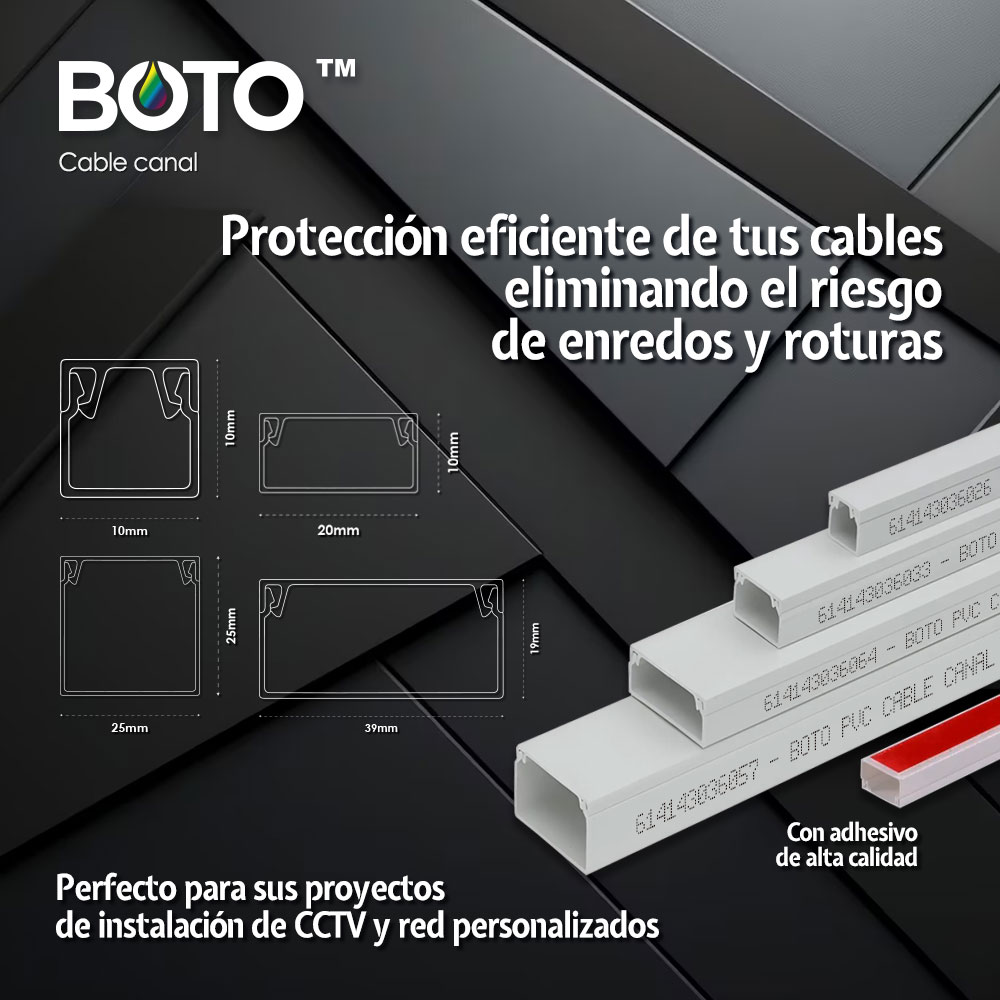 Cable canal BOTO