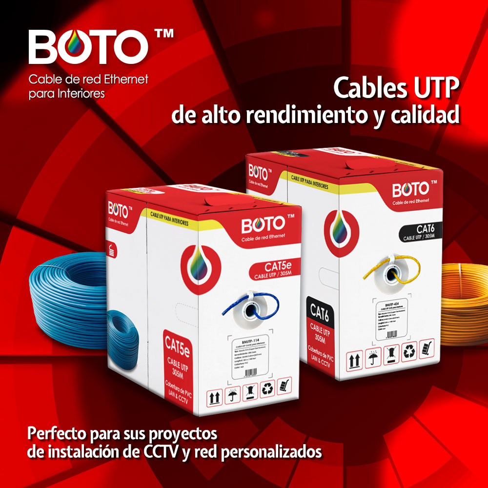 Cable UTP INT BOTO 1x1