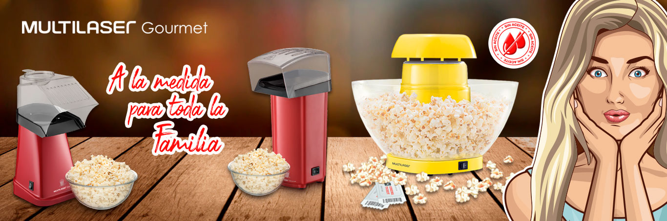 Pipoqueras MULTILASER